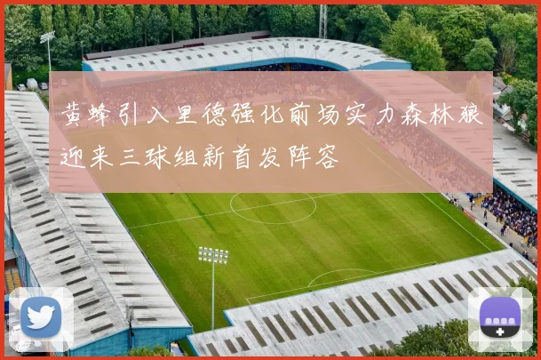 黄蜂引入里德强化前场实力森林狼迎来三球组新首发阵容